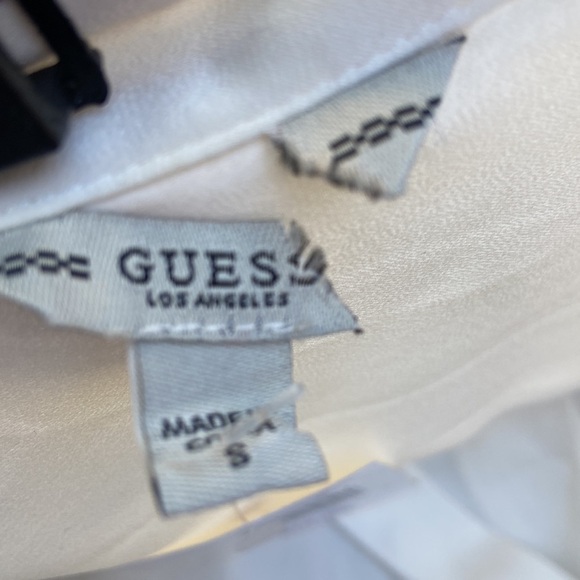 New GUESS Long Sleeve Top SZ S - Picture 4 of 9